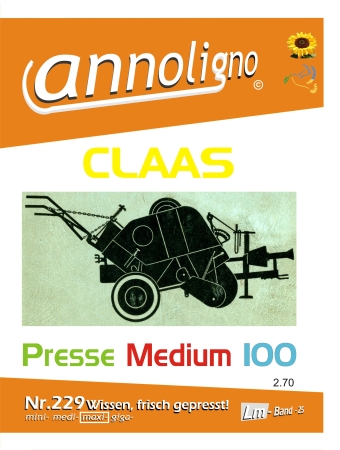 CLAAS Presse Typ Medium 100 Bild- Ersatzteilliste & Explosionszeichnungen - annoligno 229 -